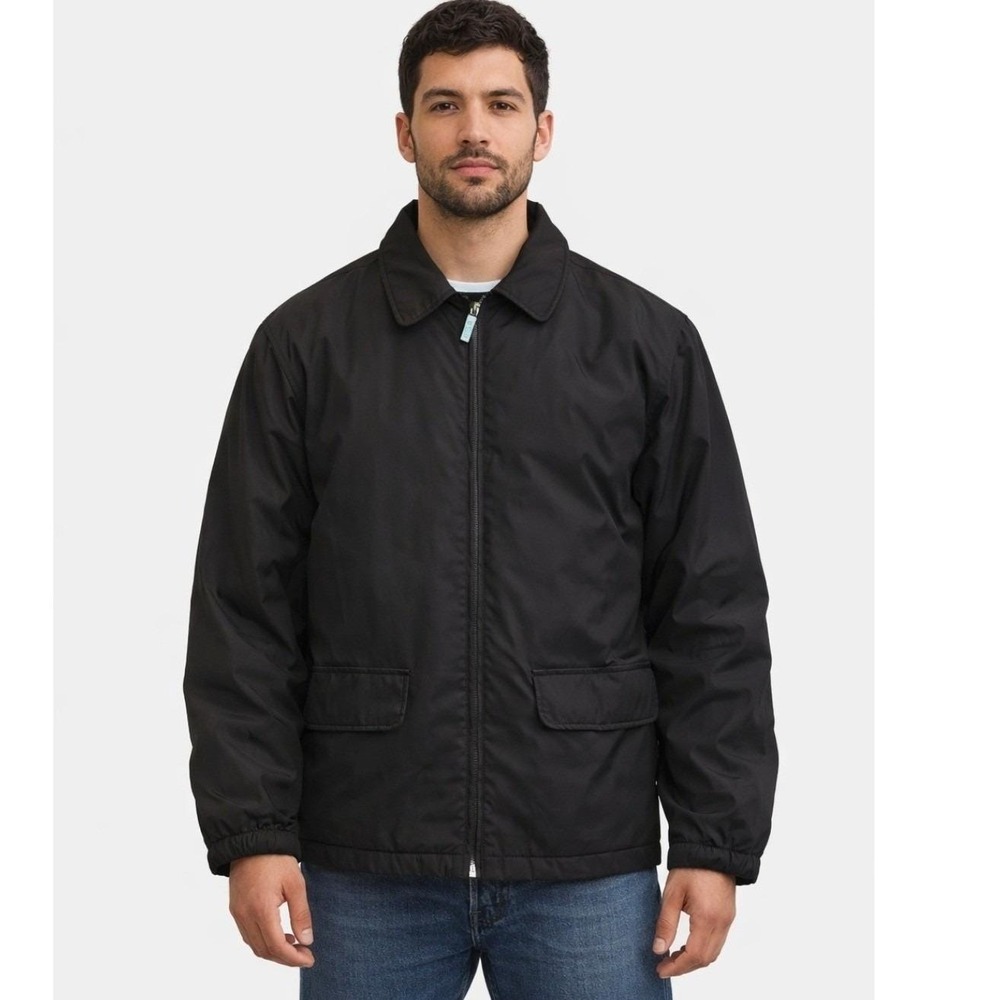Kenneth Cole Reaction Men's Black Jacket Coat XXL‎ Thermolite Insulated Full Zip